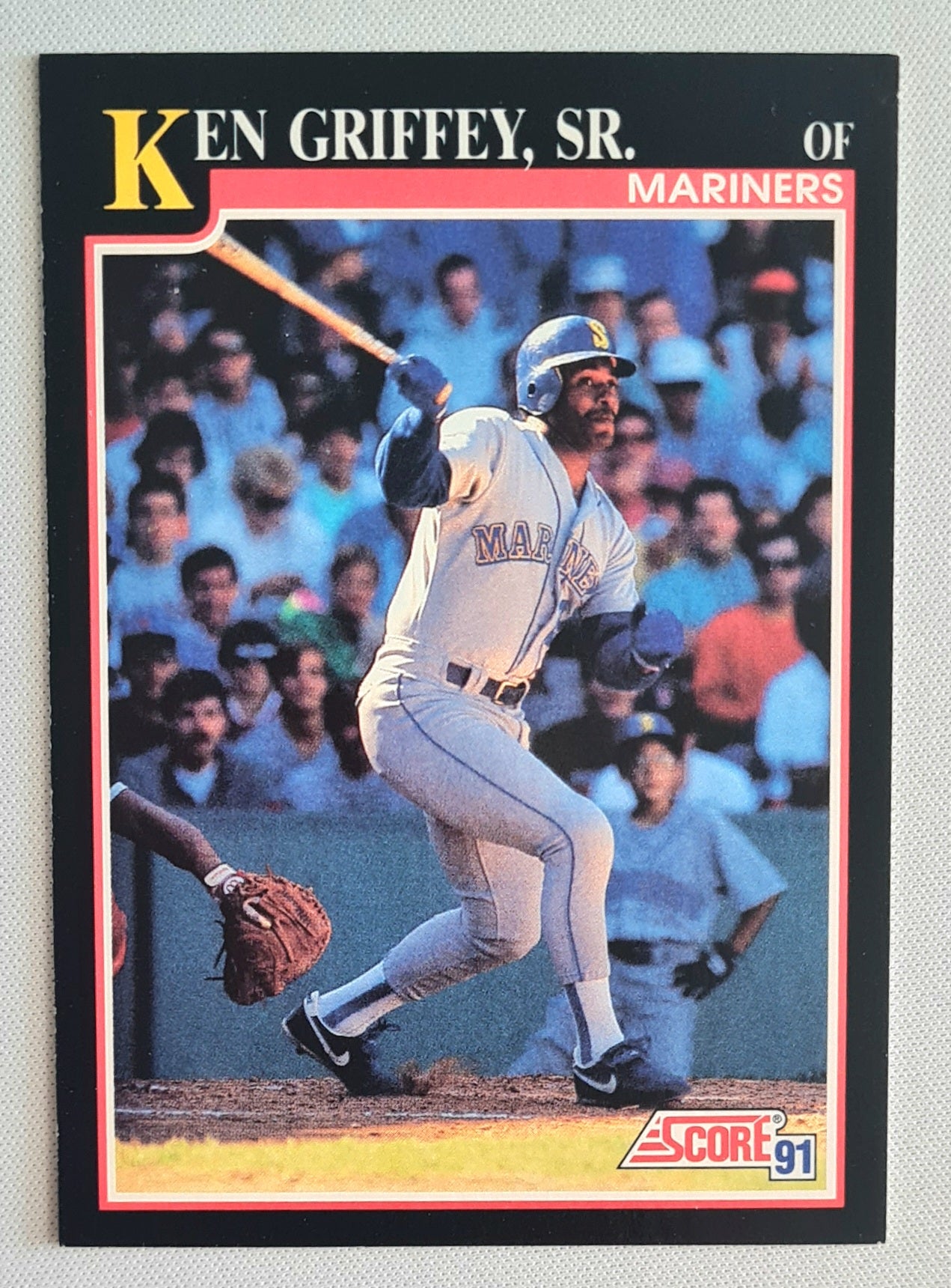 Ken Griffey Sr. - 1991 Score MLB Baseball Mariners #835