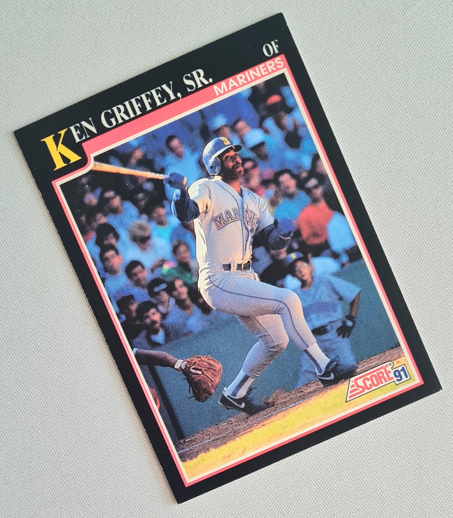 Ken Griffey Sr. - 1991 Score MLB Baseball Mariners #835