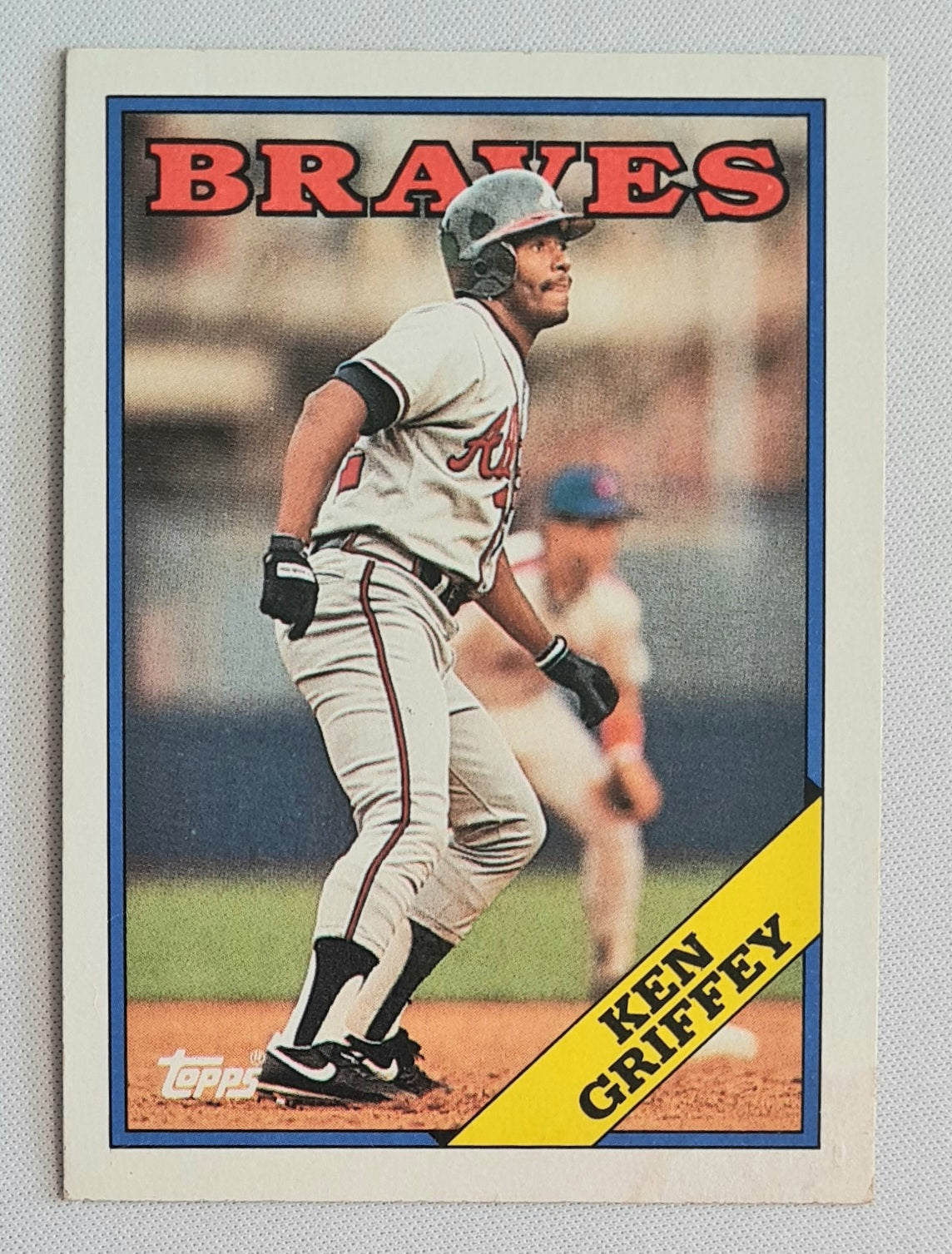 Ken Griffey - 1988 Topps MLB Baseball Braves #443