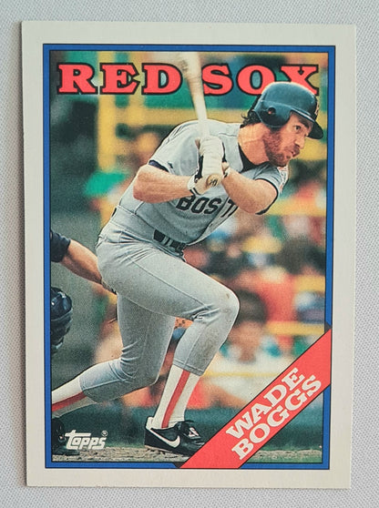 Wade Boggs - 1988 Topps MLB Baseball Red Sox #200