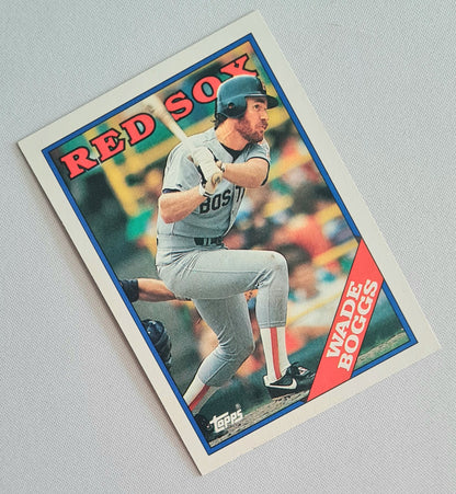 Wade Boggs - 1988 Topps MLB Baseball Red Sox #200