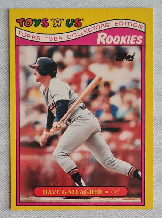 Dave Gallagher - 1989 Topps MLB Baseball Chicago White Sox Rookies #9 of 33