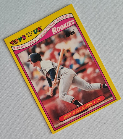 Dave Gallagher - 1989 Topps MLB Baseball Chicago White Sox Rookies #9 of 33