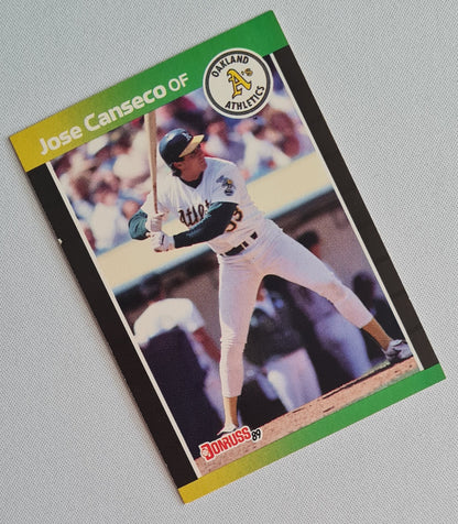 Jose Canseco - 1988 Leaf Donruss MLB Baseball Oakland Athletics #91