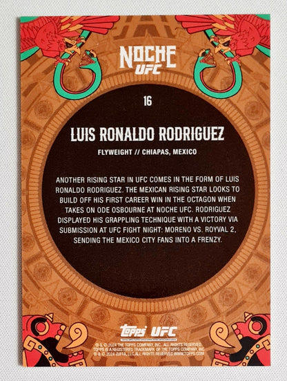 Luis Ronaldo Rodriguez - 2024 Topps Noche UFC Fighter Flyweight #16 /49