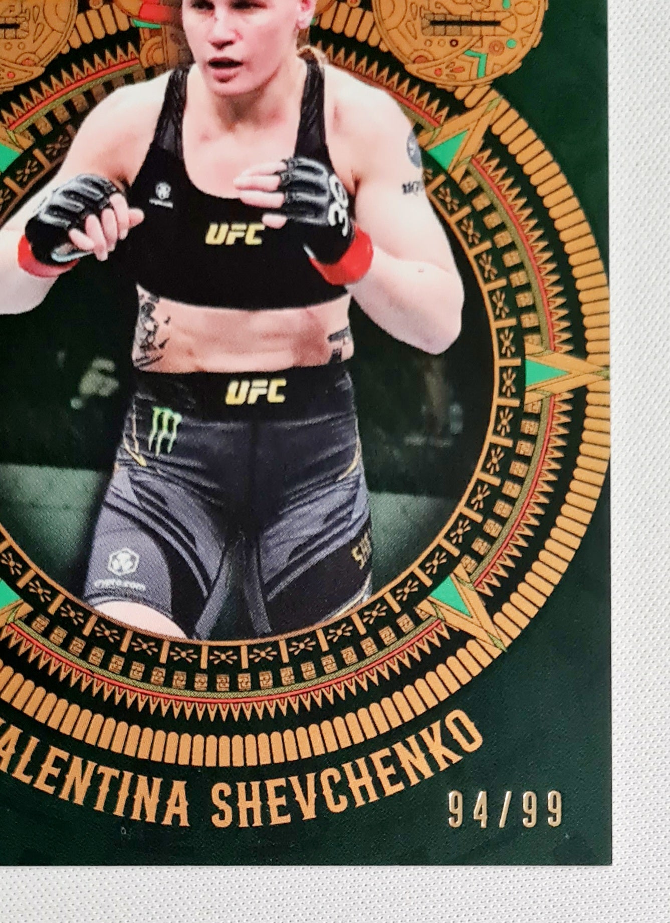 Valentina Schevchenko - 2024 Topps Noche UFC Fighter Flyweight #04 /99