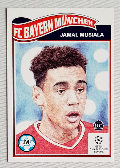 Jamal Musiala - 2020 Topps FC Bayern Munchen Champions League (RC) #248