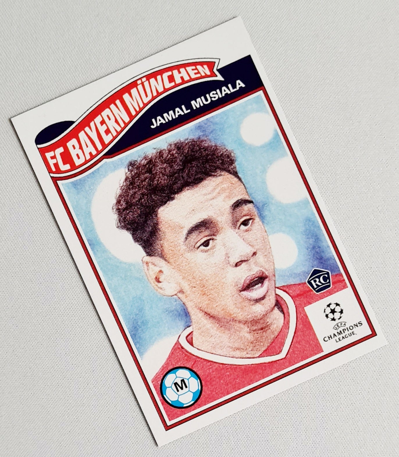Jamal Musiala - 2020 Topps FC Bayern Munchen Champions League (RC) #248