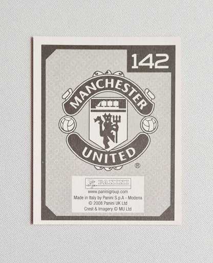 Manchester United - 2008 Panini Soccer Sticker Collection "Card" #142