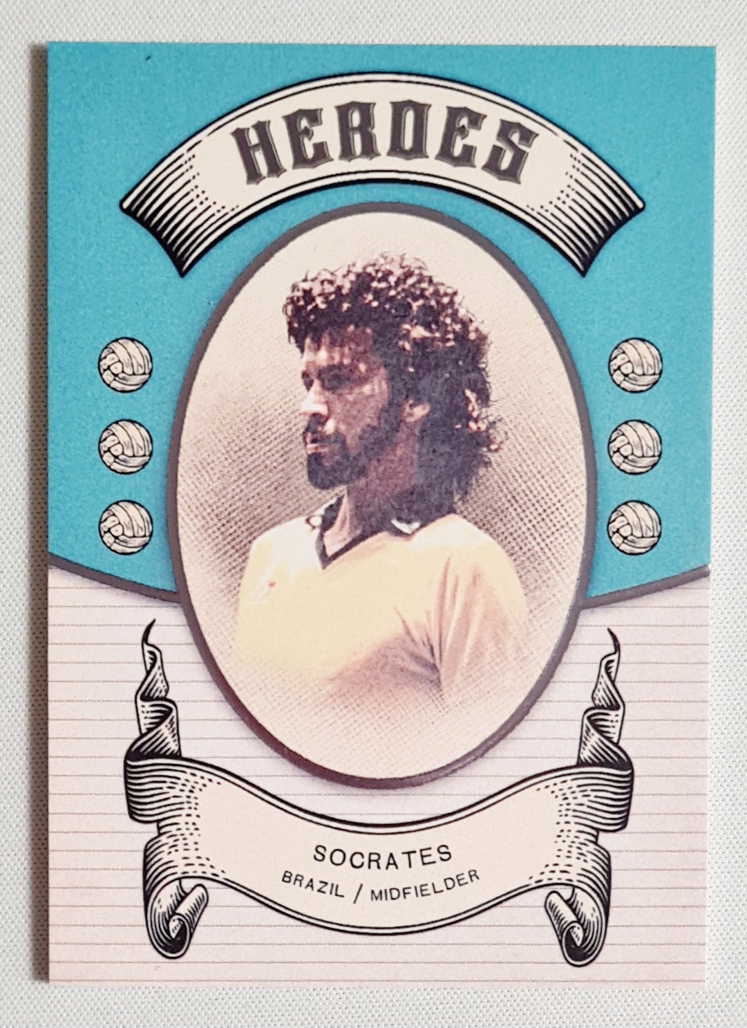 Socrates - 2024 Futera National Team Brazil HEROES #FH54 /250