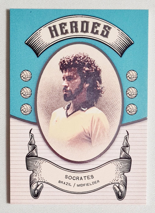 Socrates - 2024 Futera National Team Brazil HEROES #FH54 /250
