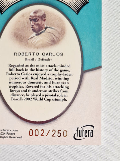 Roberto Carlos - 2024 Futera National Team Brazil HEROES #FH13 /250