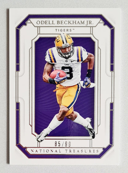 Odell Beckham Jr. - 2019 Panini National Treasures Collegiate  LSU Tigers #47 /99