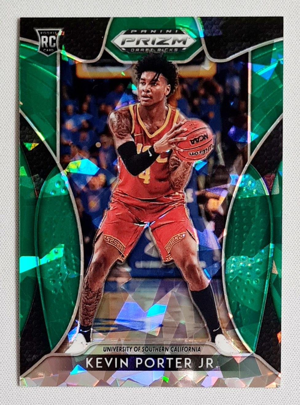 Kevin Porter Jr. - 2019 Panini Prizm Draft Picks Basketball (RC) - #94 Green Cracked Ice /18