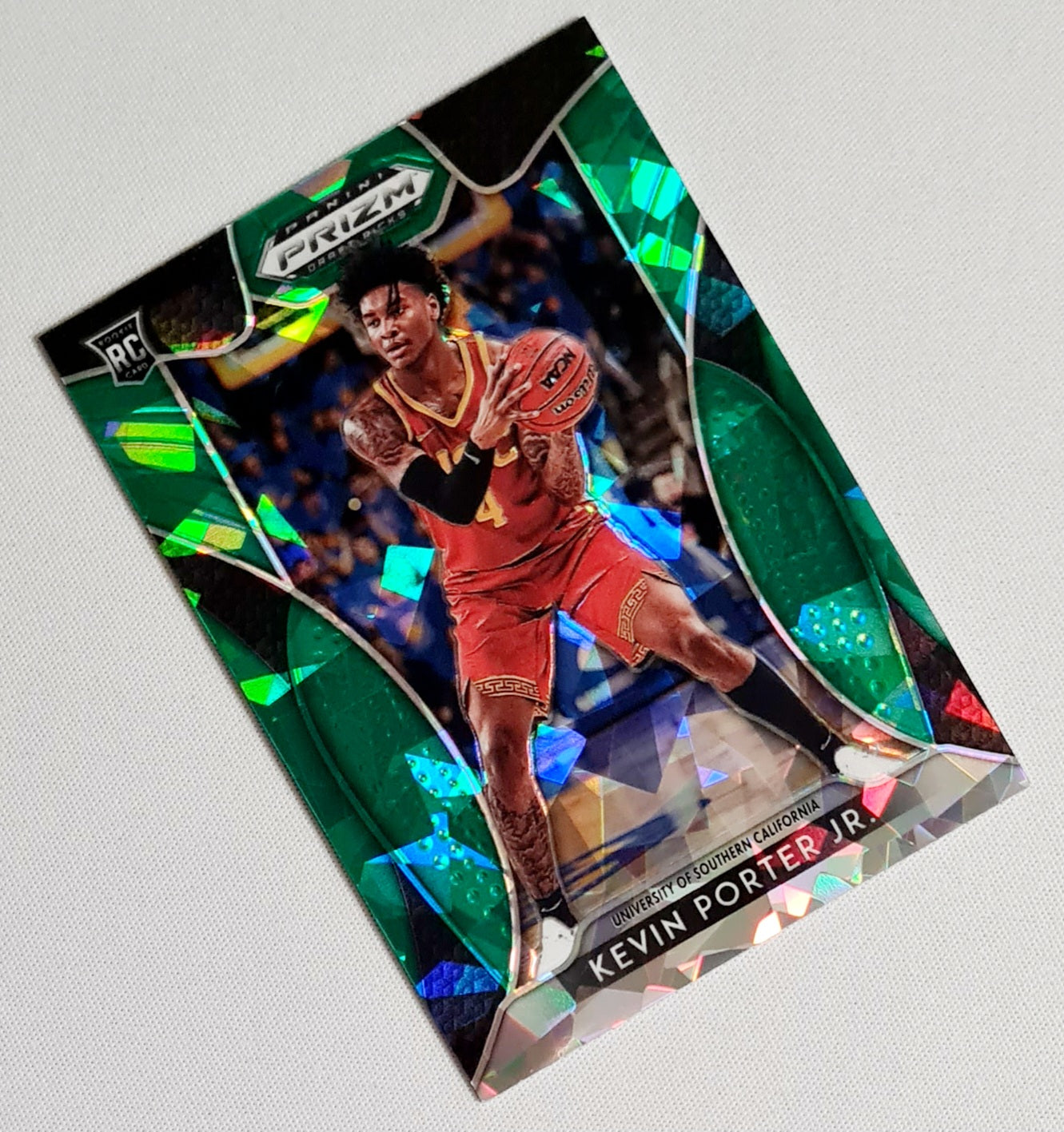 Kevin Porter Jr. - 2019 Panini Prizm Draft Picks Basketball (RC) - #94 Green Cracked Ice /18