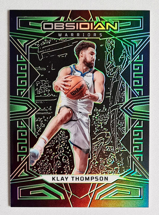 Klay Thompson - 2022/23 Panini Obsidian Basketball NBA Golden State Warriors #126 /25