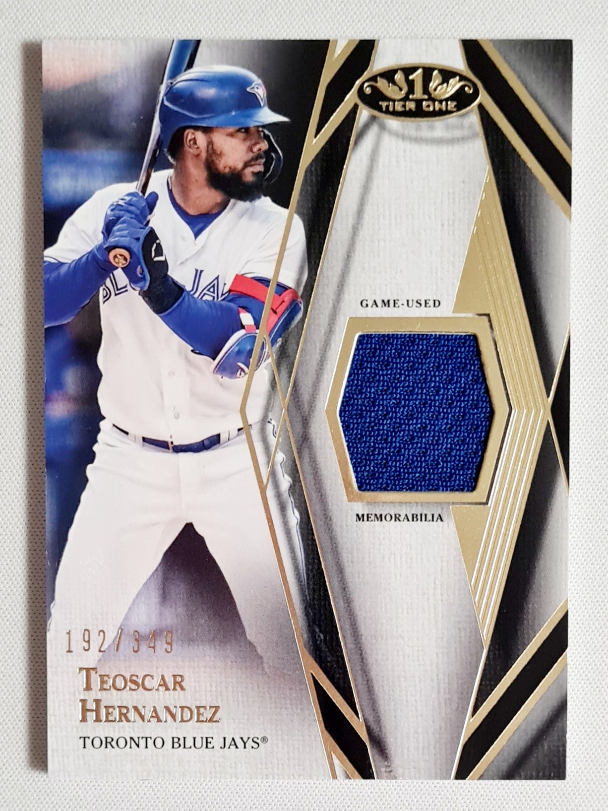 Teoscar Hernandez - 2022 Topps MLB Baseball Toronto Blue Jays (Tier One) #T1R-TH /Relic /349