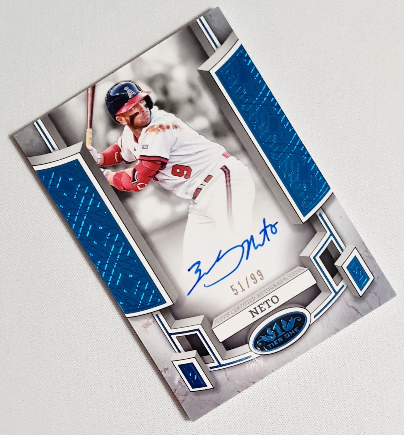 Neto - 2024 Topps Tier One Baseball MLB Angels #BOA-ZN /Auto /99
