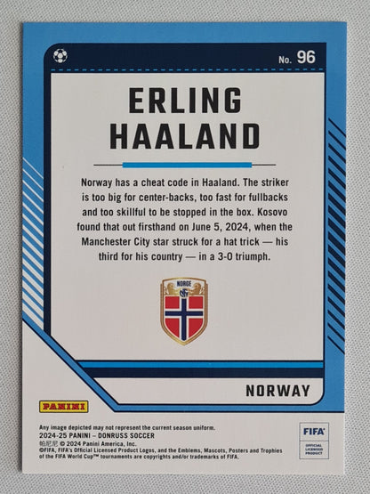 Erling Haaland - 2024/25 Panini Donruss Soccer FIFA #96