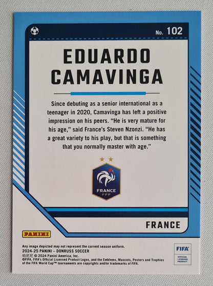 Eduardo Camavinga - 2024/25 Panini Donruss Soccer FIFA #102