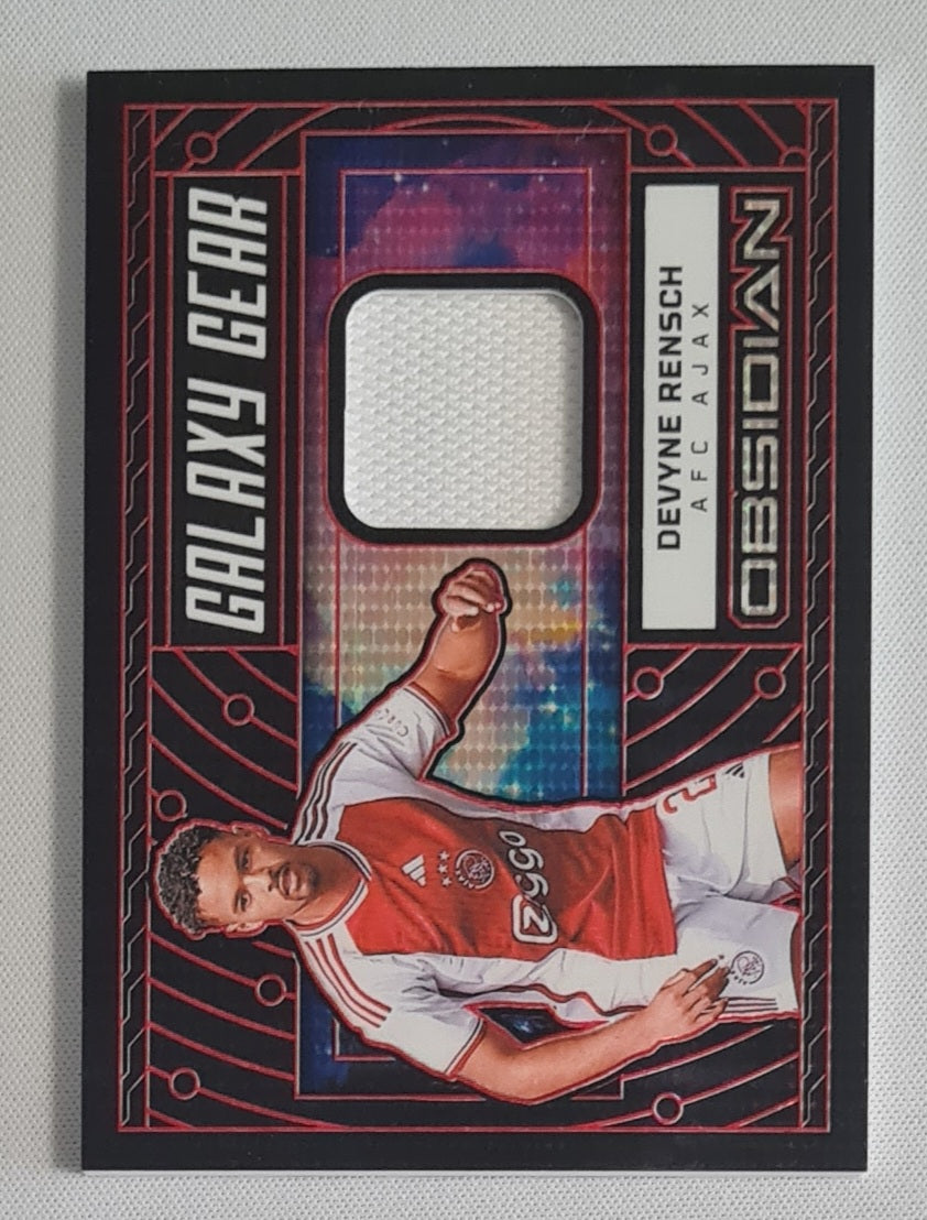 Devyne Rensch - 2023/24 Panini Obsidian Soccer Ajax Fc #GG-DRE /Patch /49
