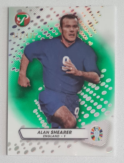 Alan Shearer - 2023 Topps Road to UEFA EURO 2024 National Team England #33 Green /125
