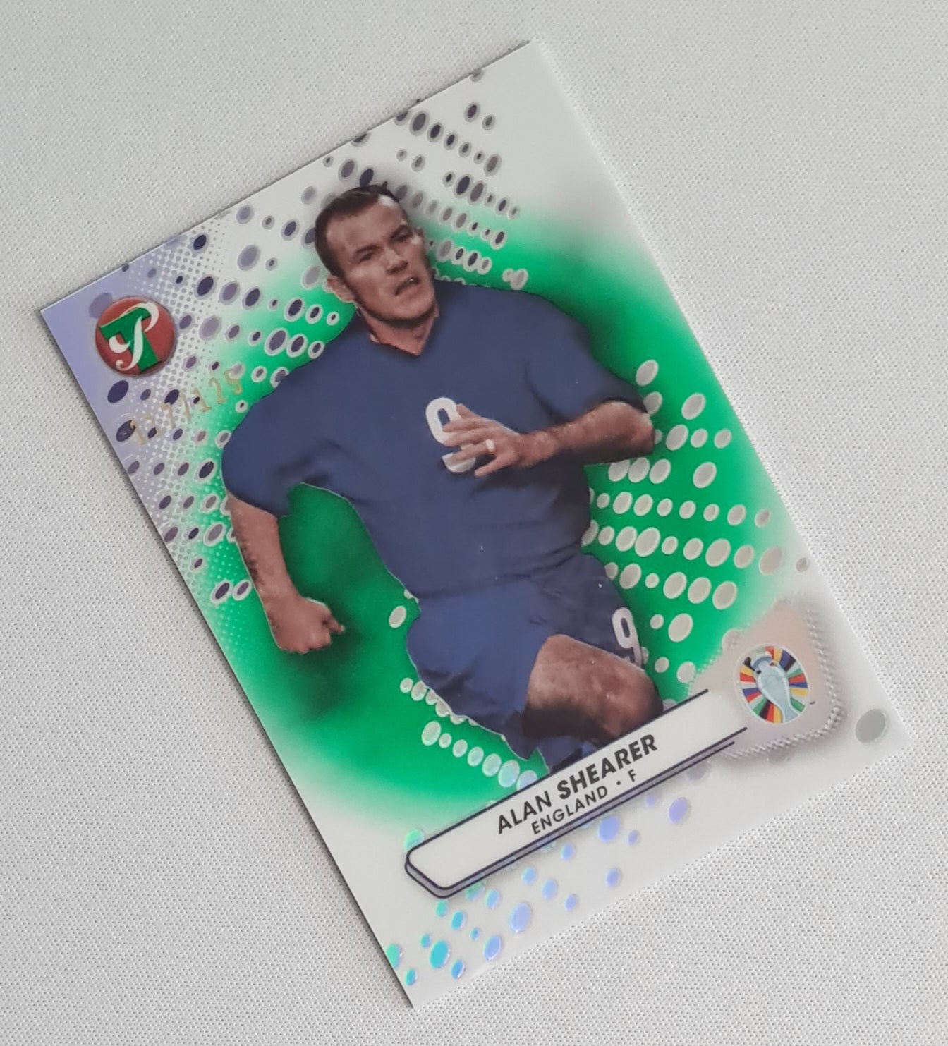 Alan Shearer - 2023 Topps Road to UEFA EURO 2024 National Team England #33 Green /125