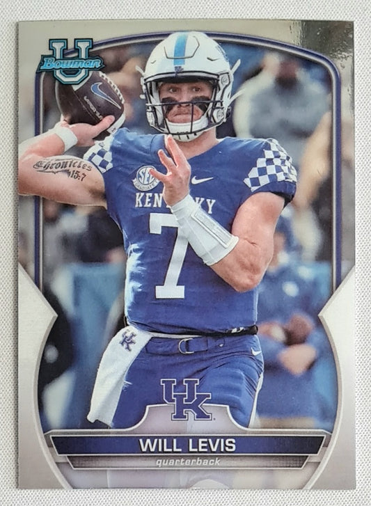 Will Levis - 2022 Topps Bowman U Football - University of Kentucky #5