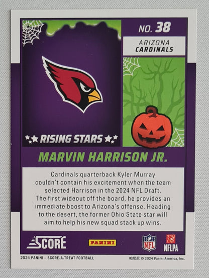 Marvin Harrison Jr. - 2024 Panini Score-A-Treat Football RISING STAR (RC) #38