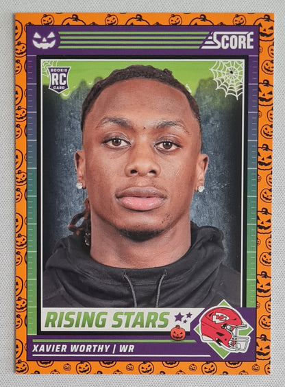 Xavier Worthy - 2024 Panini Score-A-Treat Football RISING STAR (RC) #50