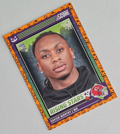 Xavier Worthy - 2024 Panini Score-A-Treat Football RISING STAR (RC) #50