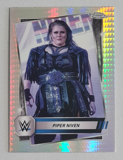 Piper Niven - 2025 Topps WWE Wrestling Smack Down #152 Prizm Refractor