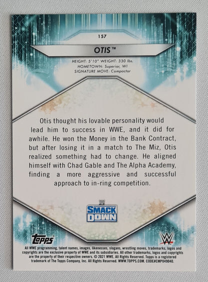 Otis - 2021 Topps WWE Wrestling Smack Down #157