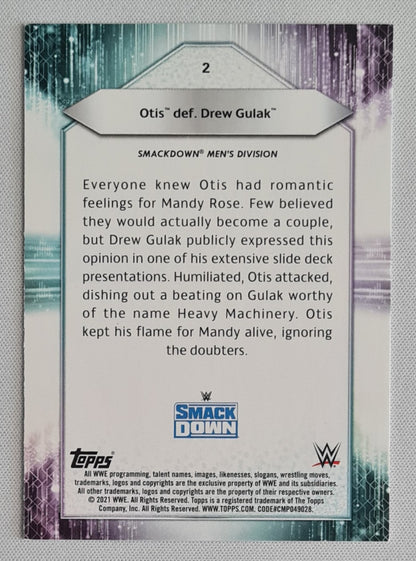 Otis - 2021 Topps WWE Wrestling Smack Down #2