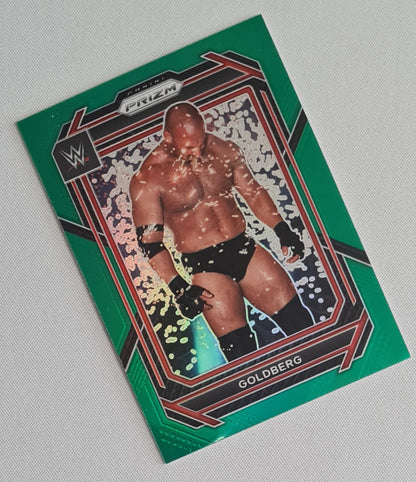 Goldberg - 2023 Panini Prizm WWE Wrestling #175 Green Prizm