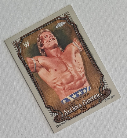 Lex Luger - 2025 Topps Chrome WWE Wrestling The Worlds Champions Allen & Ginter #AG-LEX