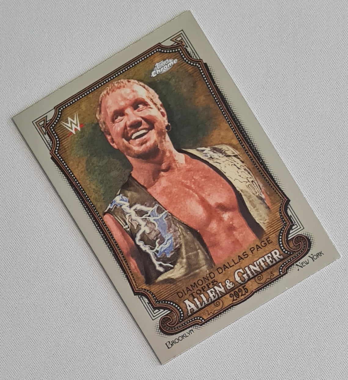 Diamond Dallas Page - 2025 Topps Chrome WWE Wrestling The Worlds Champions Allen & Ginter #AG-DDP