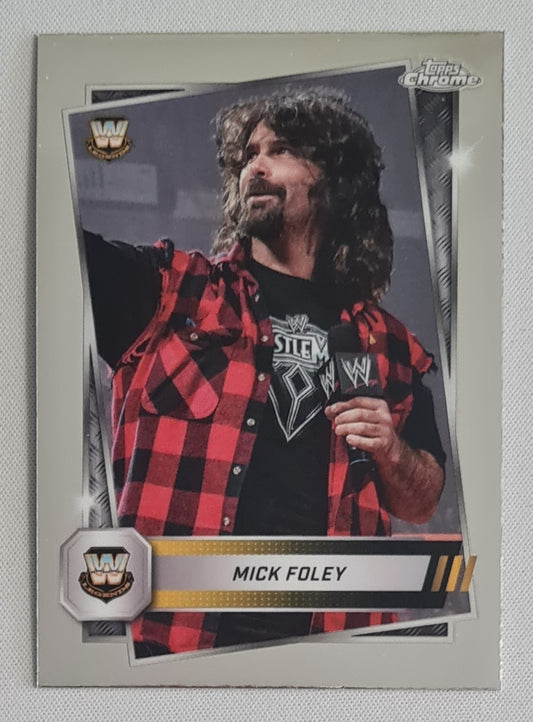 Mick Foley - 2025 Topps Chrome WWE Wrestling Legends #119