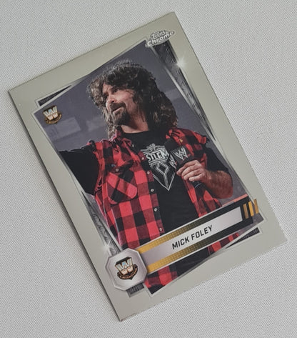 Mick Foley - 2025 Topps Chrome WWE Wrestling Legends #119