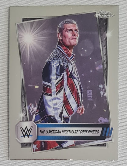 Cody Rhodes - 2025 Topps Chrome WWE Wrestling Smack Down #1