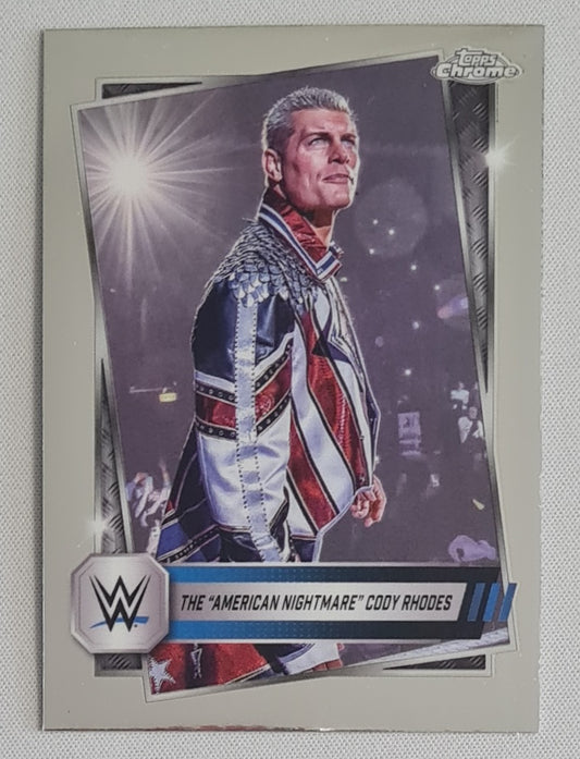 Cody Rhodes - 2025 Topps Chrome WWE Wrestling Smack Down #1