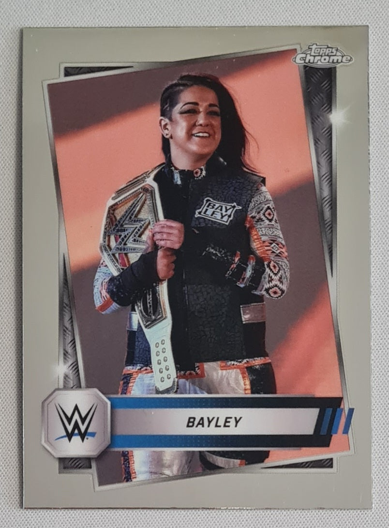 Bayley - 2025 Topps Chrome WWE Wrestling Smack Down #137