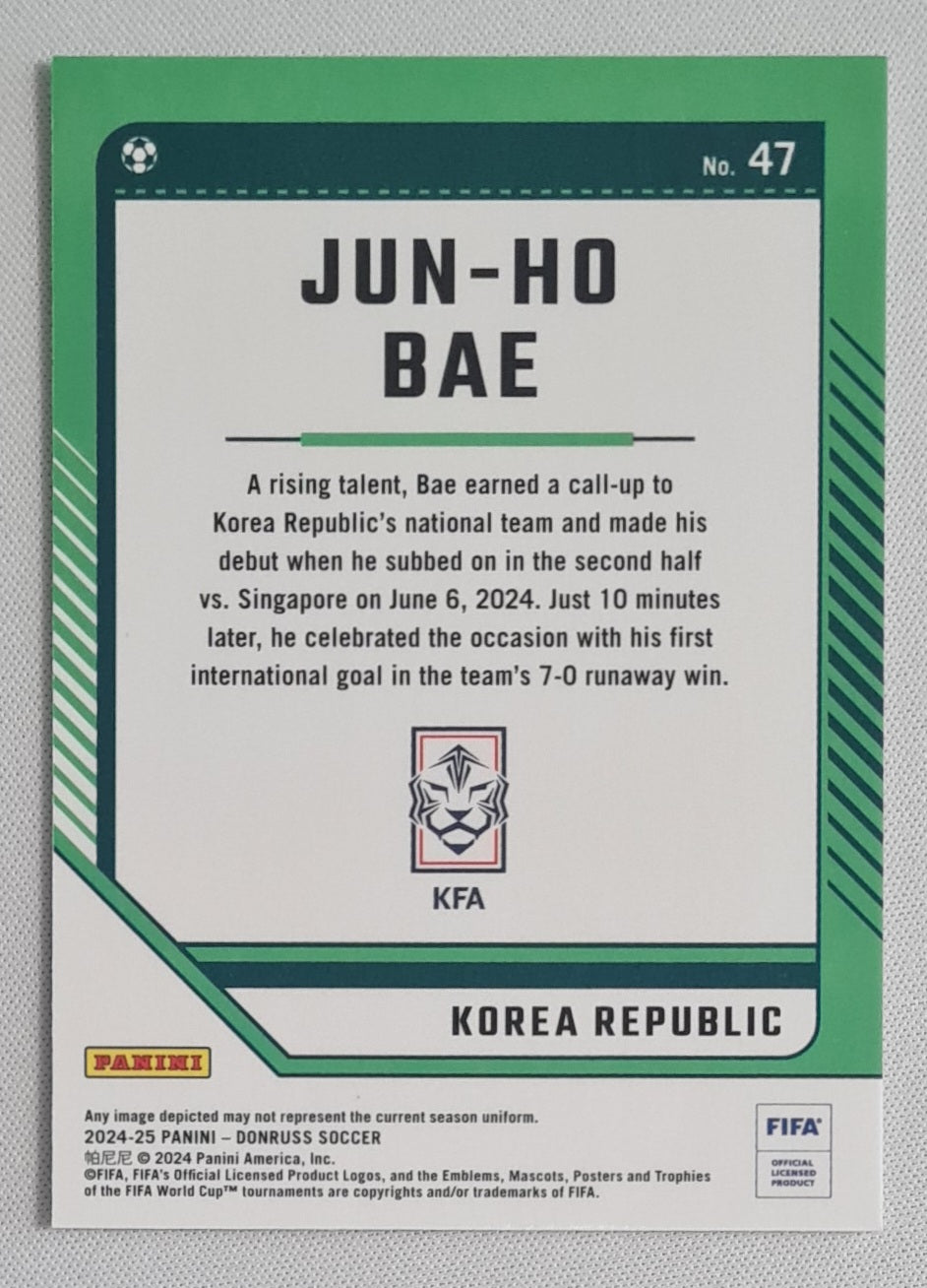 Jun-Ho Bae - 2024/25 Panini Donruss Soccer FIFA #47