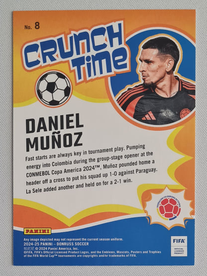 Daniel Munoz - 2024/25 Panini Donruss Soccer CRUNCH TIME #8