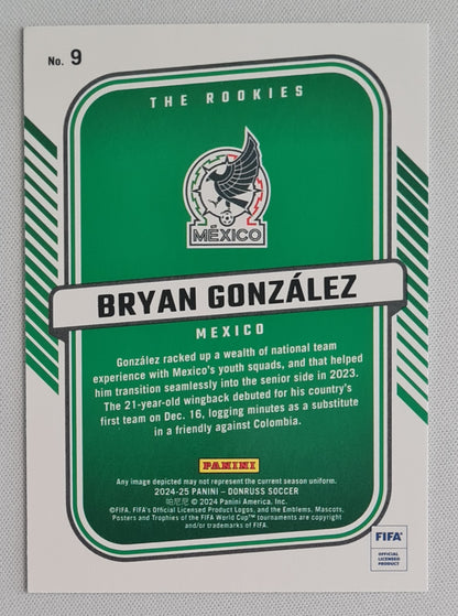 Bryan Gonzalez - 2024/25 Panini Donruss Soccer Team Portugal FIFA The Rookies #9