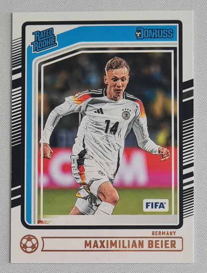 Maximilian Beier - 2024/25 Panini Donruss Soccer Team Germany FIFA Rated Rookie #176