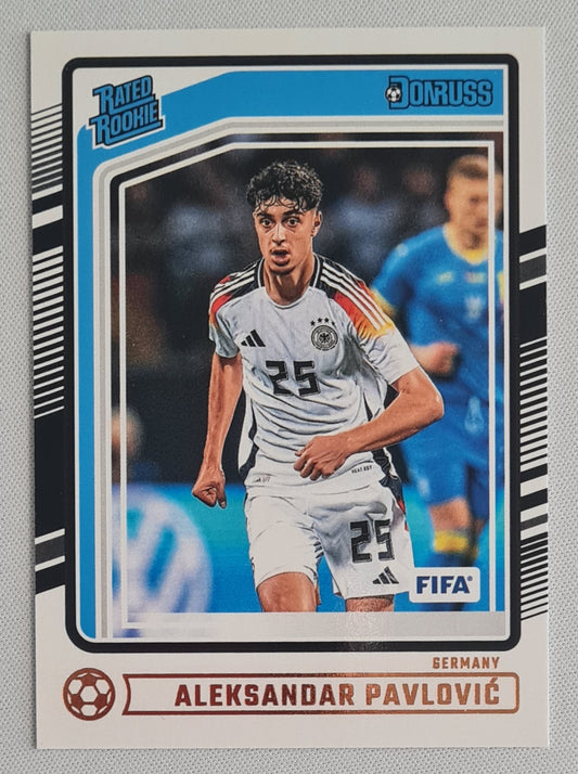 Aleksandar Pavlovic - 2024/25 Panini Donruss Soccer Team Germany FIFA Rated Rookie #191