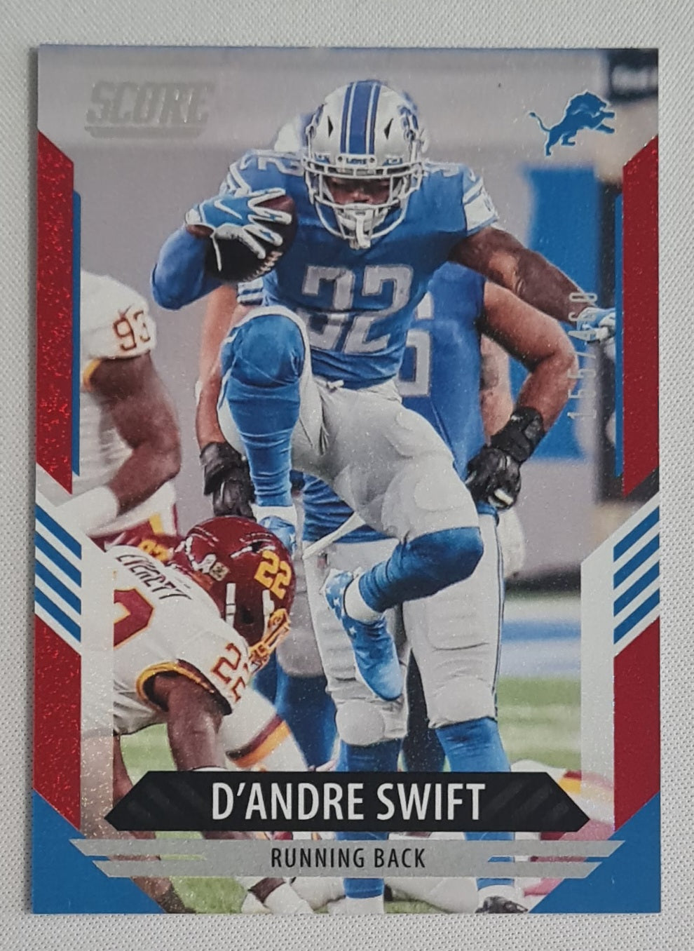 D'Andre Swift - 2021 Panini Score Football NFL Lions #133