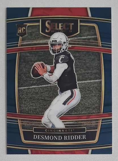 Desmond Ridder - 2022 Panini Select Draft Picks Football Cincinnati (RC) #17 Concourse