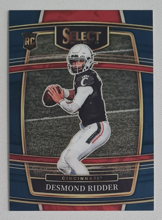 Desmond Ridder - 2022 Panini Select Draft Picks Football Cincinnati (RC) #17 Concourse